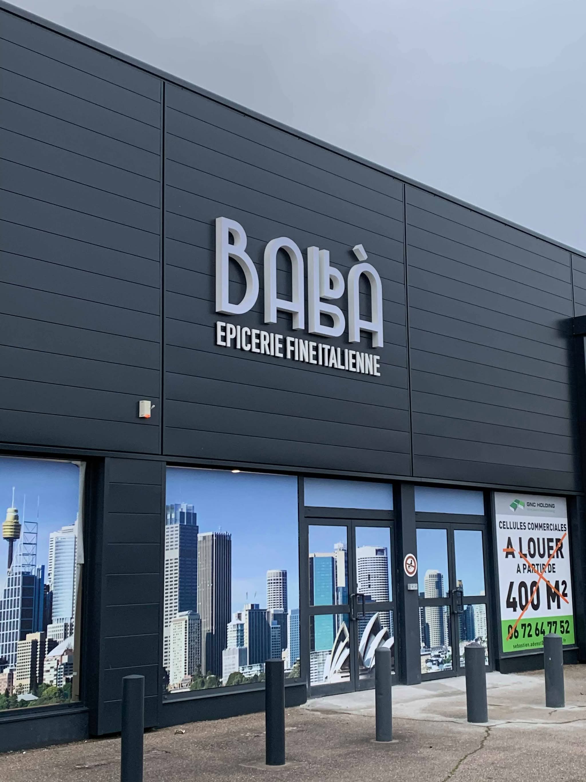 BABÀ — Enseigne de commerce
