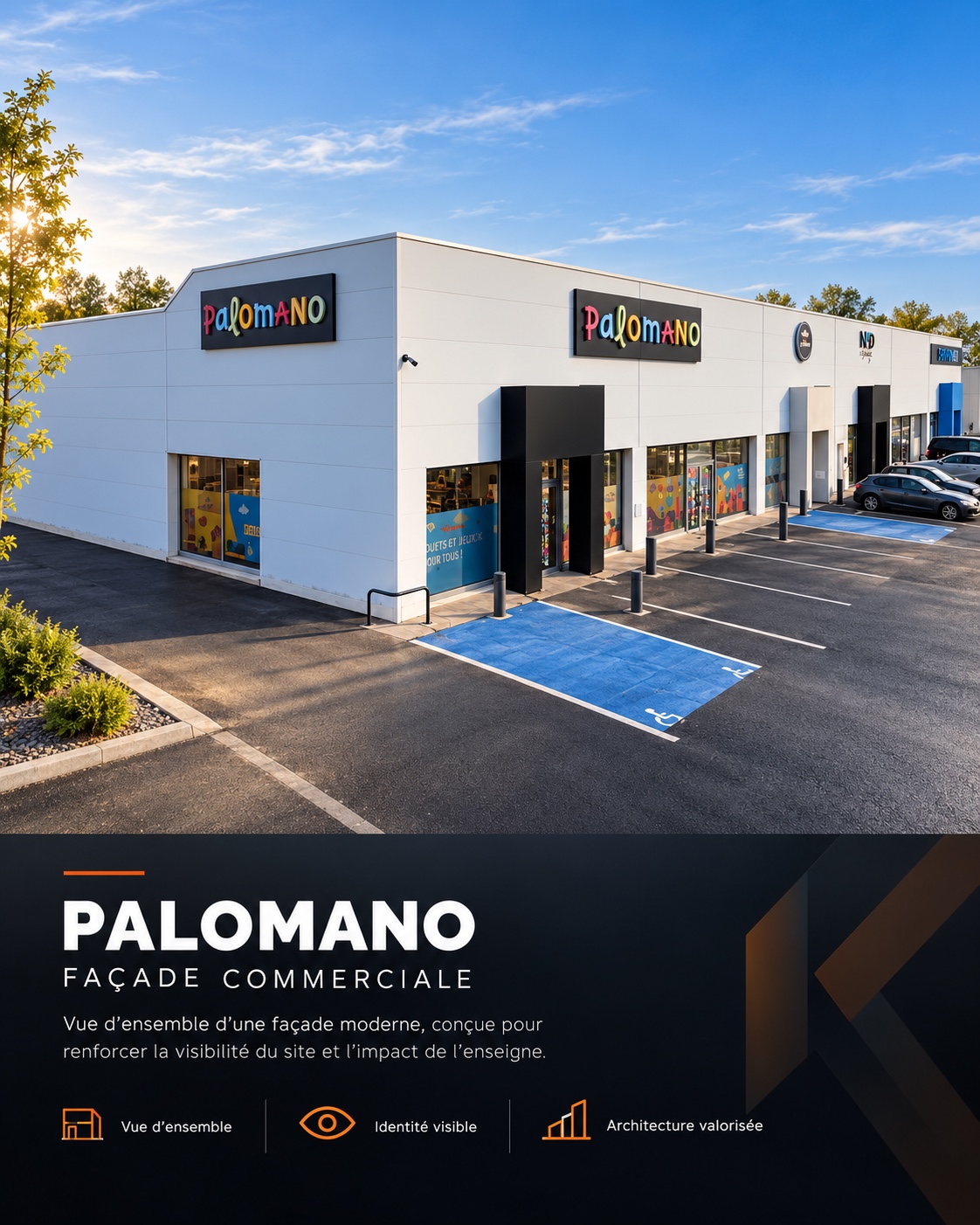 Palomano — Façade commerciale