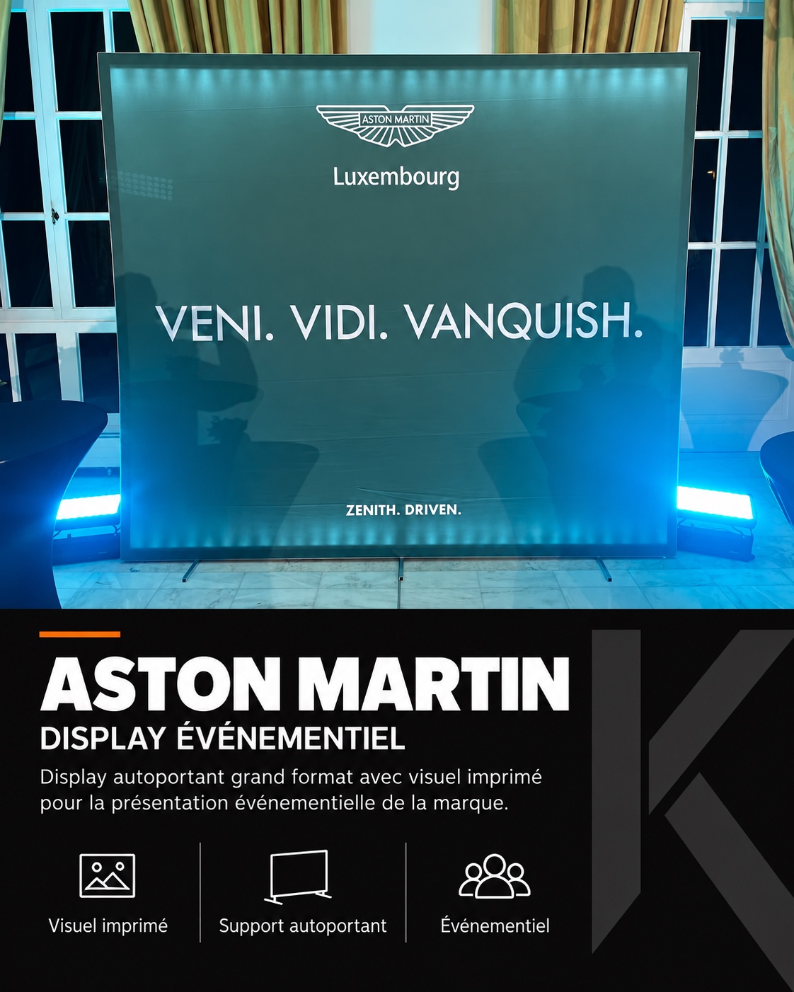 Aston Martin — Display événementiel