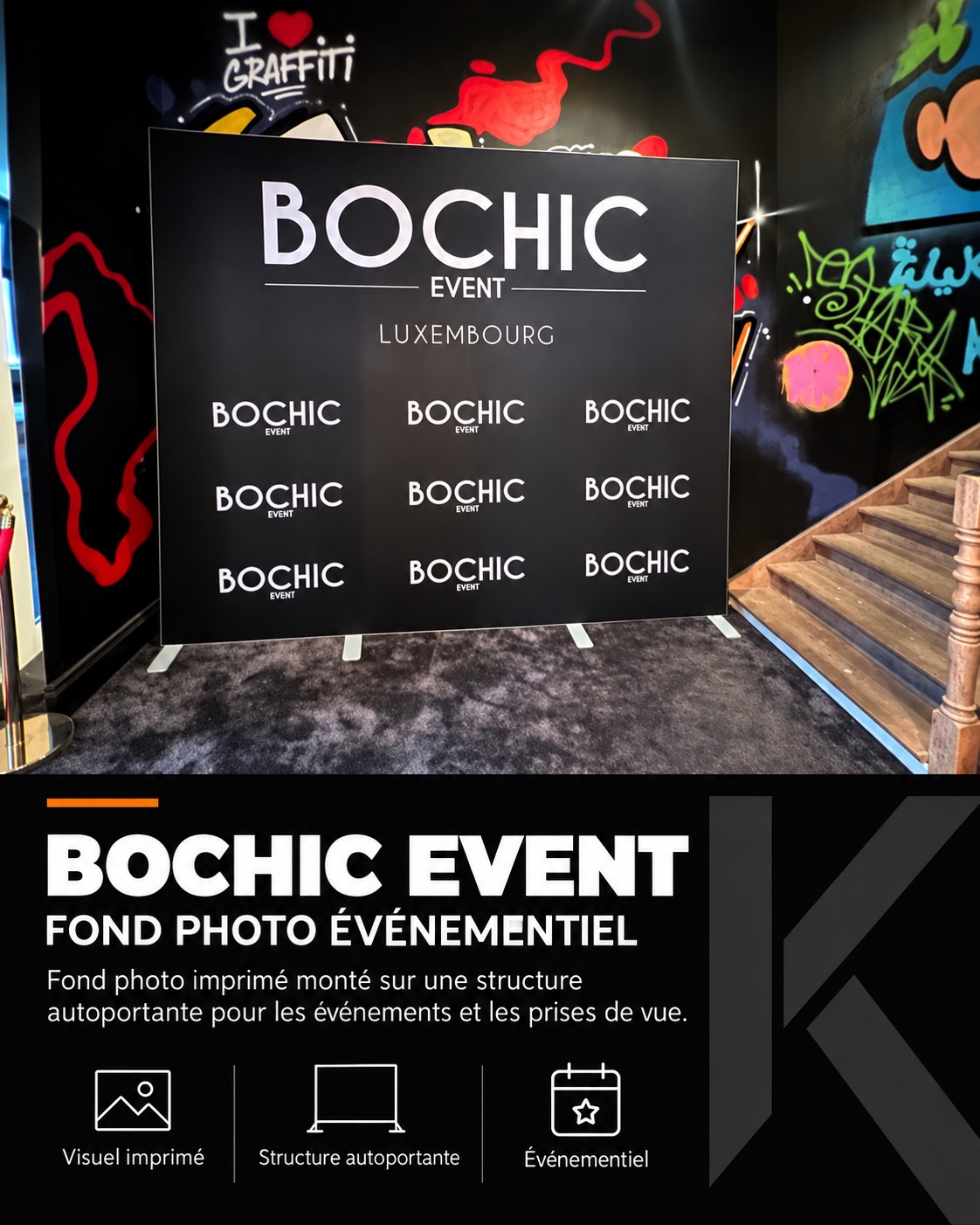 Bochic Event — Fond photo événementiel