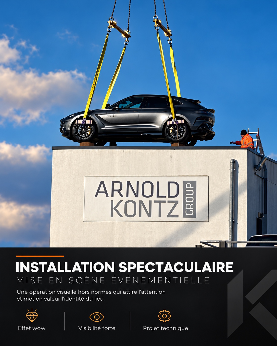 Arnold Kontz — Installation événementielle
